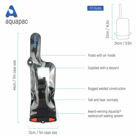 Aquapac Large Waterproof VHF Radio Case