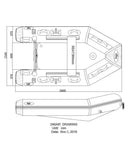 Seago Spirit 240 Airdeck 2.4m Dinghy