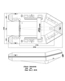 Seago Spirit 270 Airdeck 2.7m Dinghy