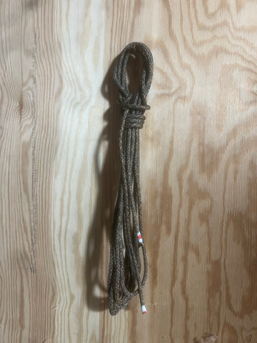 Liros Magic XTR 6mm Black/Copper Double Braid Dyneema Core with Technora/Dyneema mix cover - 6m