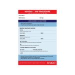 VHF DSC Mayday Procedure Card